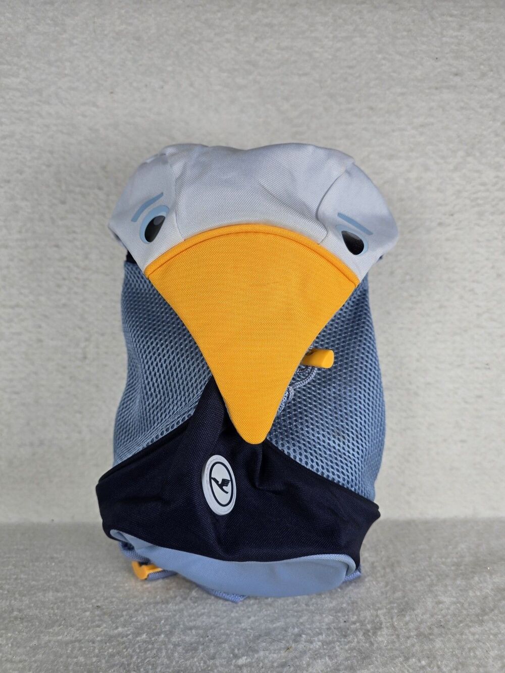 Lufthansa Toddler Kids Blue Crane Backpack RARE